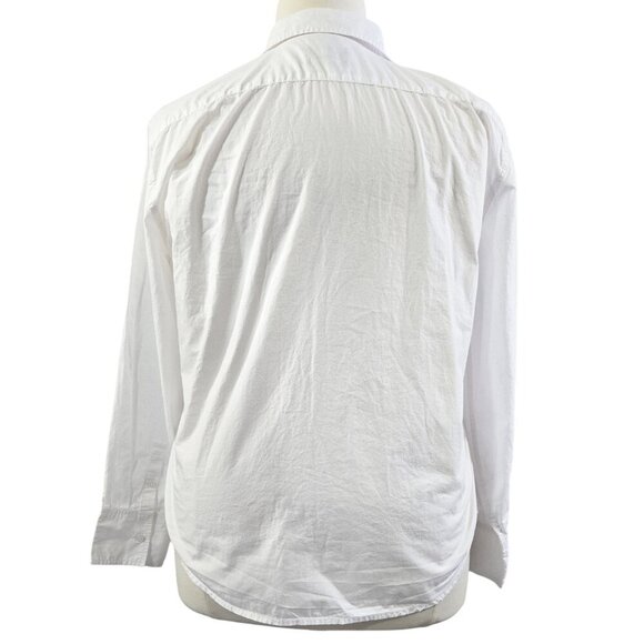 J. Crew White Garcon Classic Fit Button-Up Shirt in Cotton Poplin Capsule - Picture 2 of 7